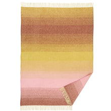 Load image into Gallery viewer, Aurora Dawn Lambswool Throw