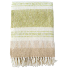 Load image into Gallery viewer, Freja Lime Swedish Wool Throw
