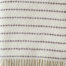 Load image into Gallery viewer, Craft White/Cork Eco Lambswool Throw
