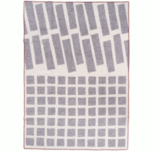 Load image into Gallery viewer, Sankt Petri Floor Grey Lambswool Blanket