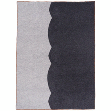 Load image into Gallery viewer, Sankt Petri Fasad Grey Lambswool Blanket