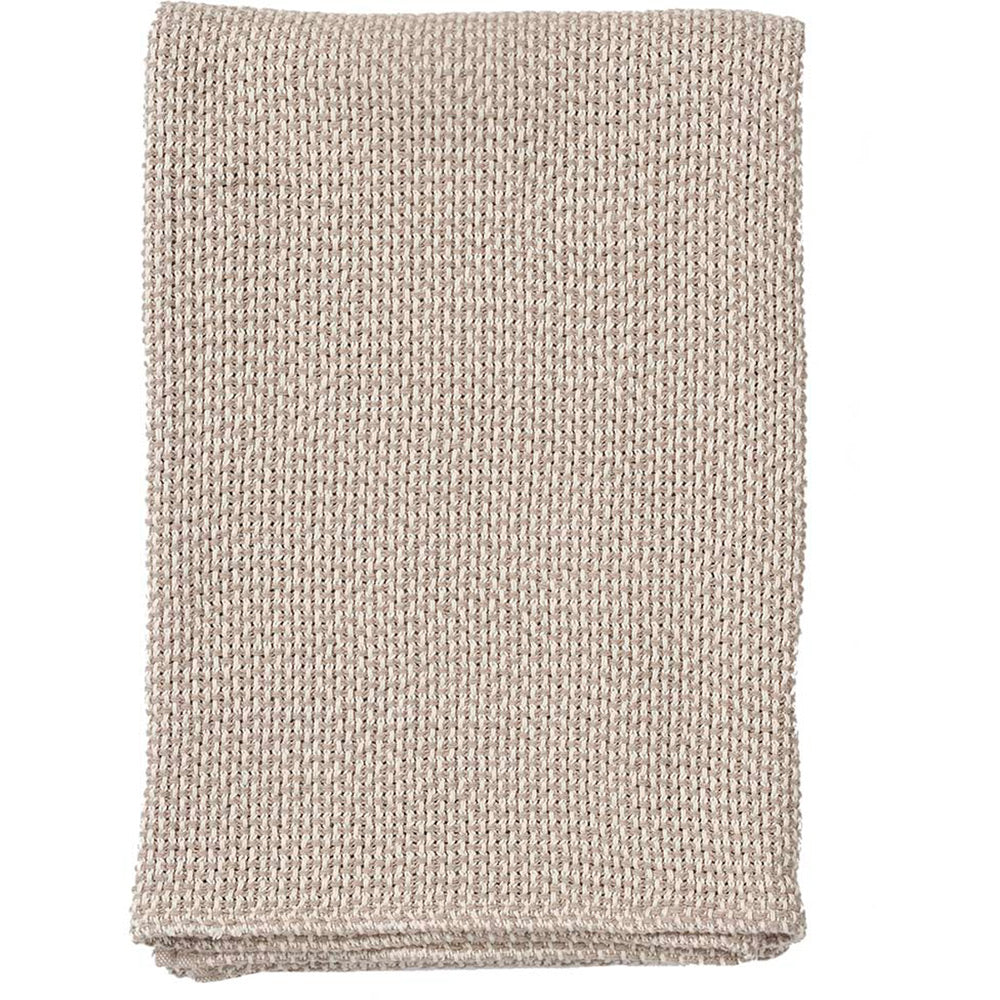 Basket Beige Organic Cotton Blanket
