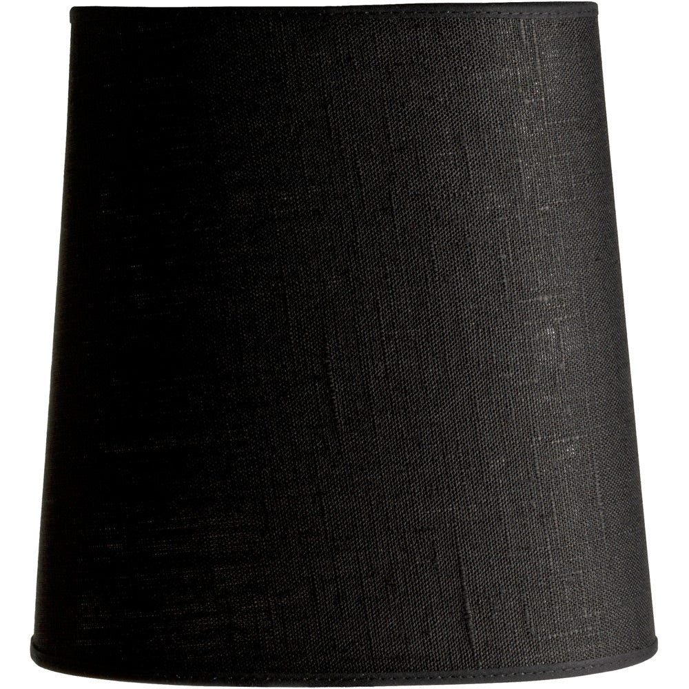Lampshade Oval Small, Black
