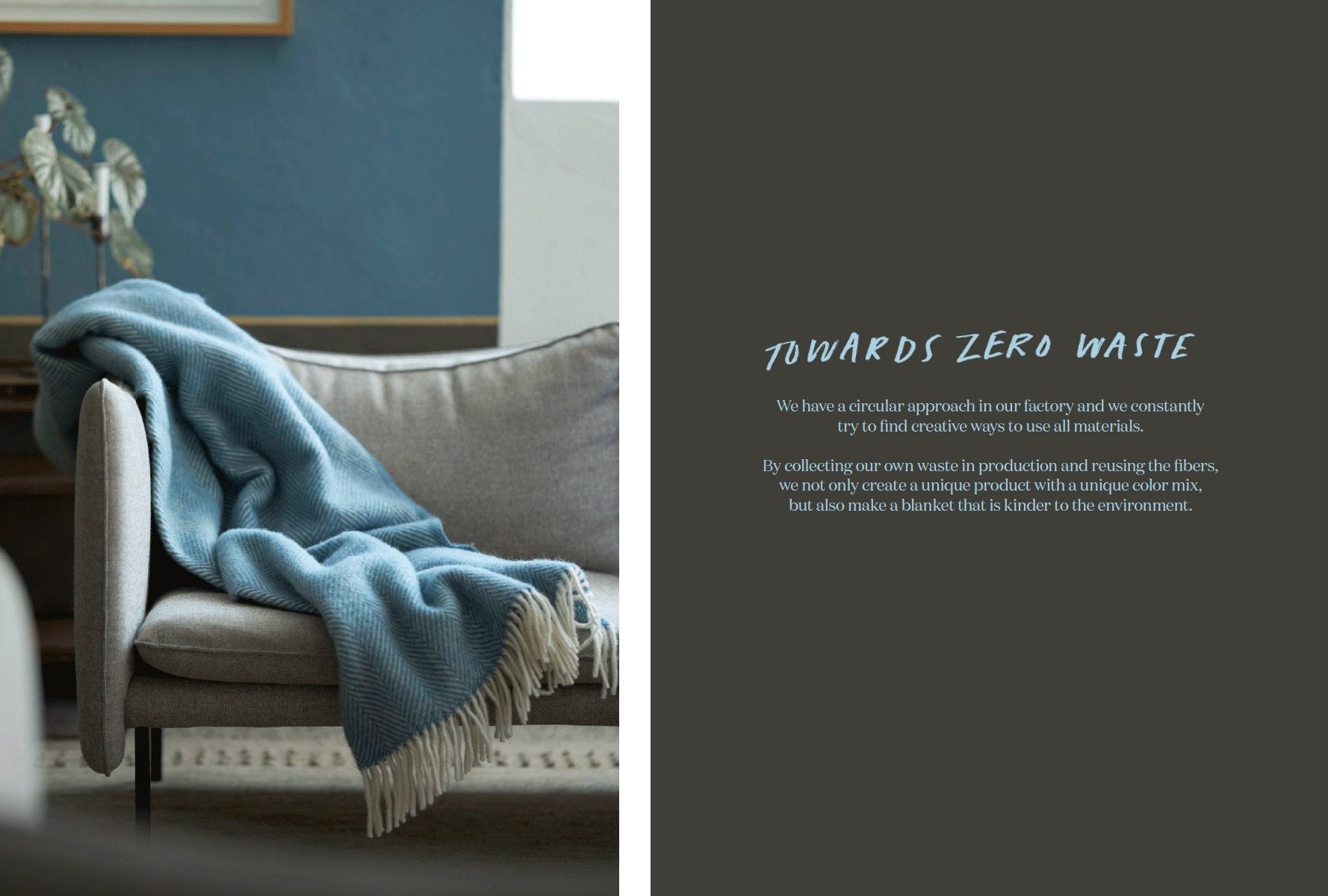 Recycled Wool Throws & Blankets Klippan UK