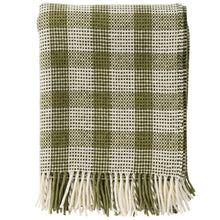 Load image into Gallery viewer, Hampton Green Lambswool Throw
