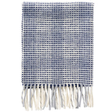 Load image into Gallery viewer, Hampton Blue Lambswool Throw

