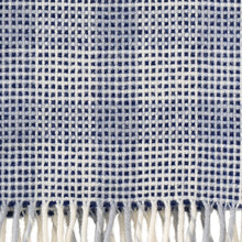 Load image into Gallery viewer, Hampton Blue Lambswool Throw
