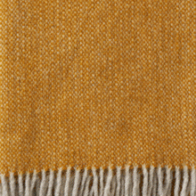 Load image into Gallery viewer, Vide Golden Brushed Swedish Wool Throw
