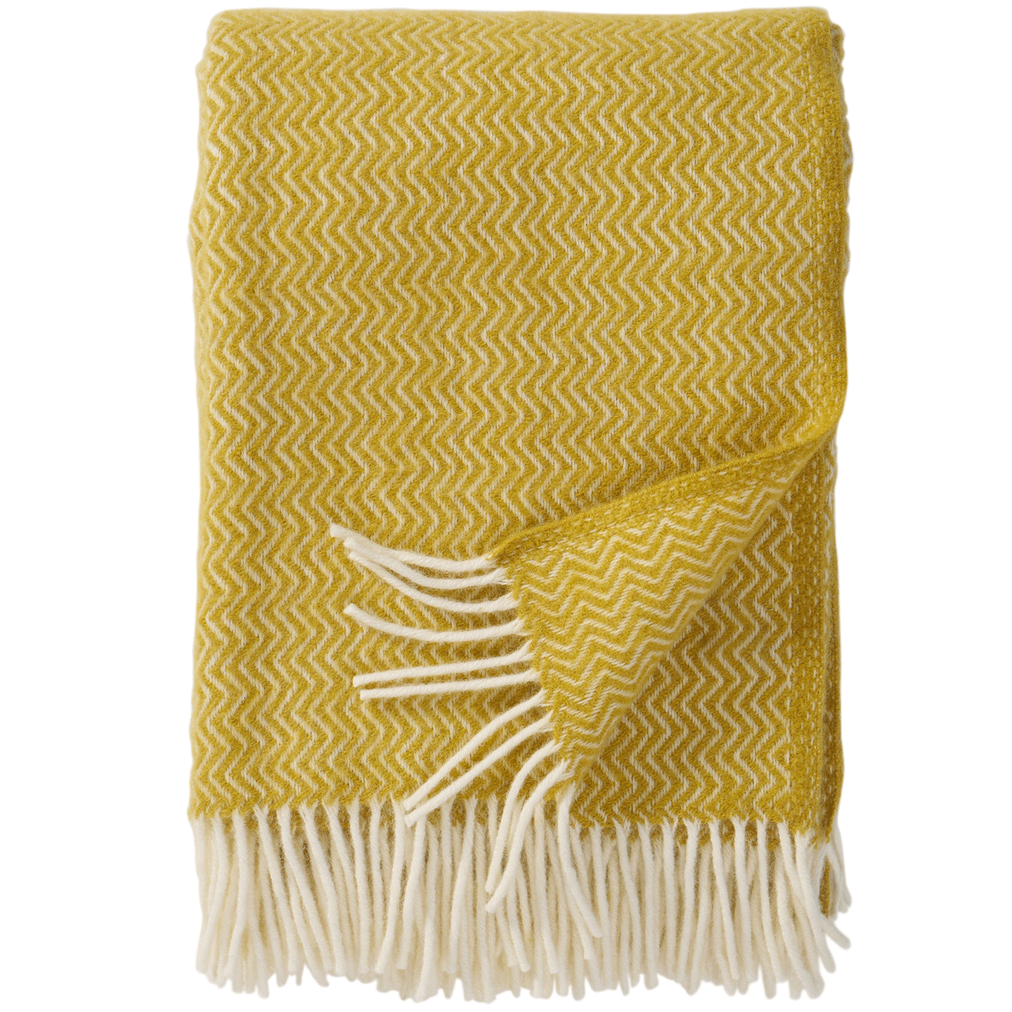 Sorbet Banana Lambswool Throw
