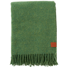 Load image into Gallery viewer, True Green Recycled Wool &amp; Lambswool Throw
