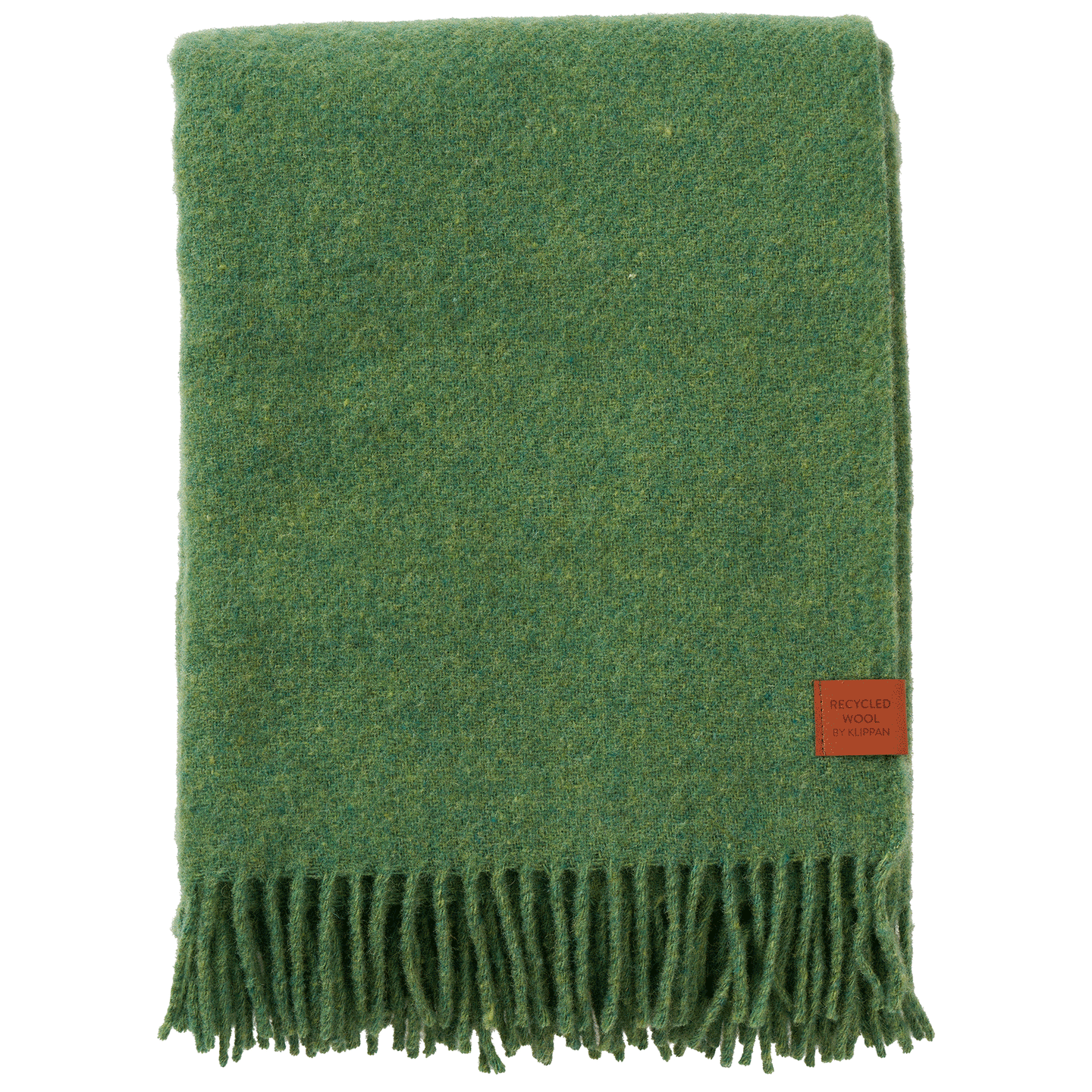 True Green Recycled Wool & Lambswool Throw