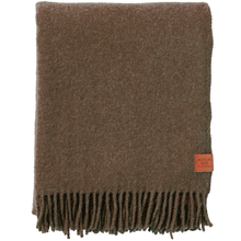Load image into Gallery viewer, True Walnut Recycled Wool &amp; Lambswool Throw

