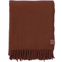 Load image into Gallery viewer, True RustRecycled Wool &amp; Lambswool Throw
