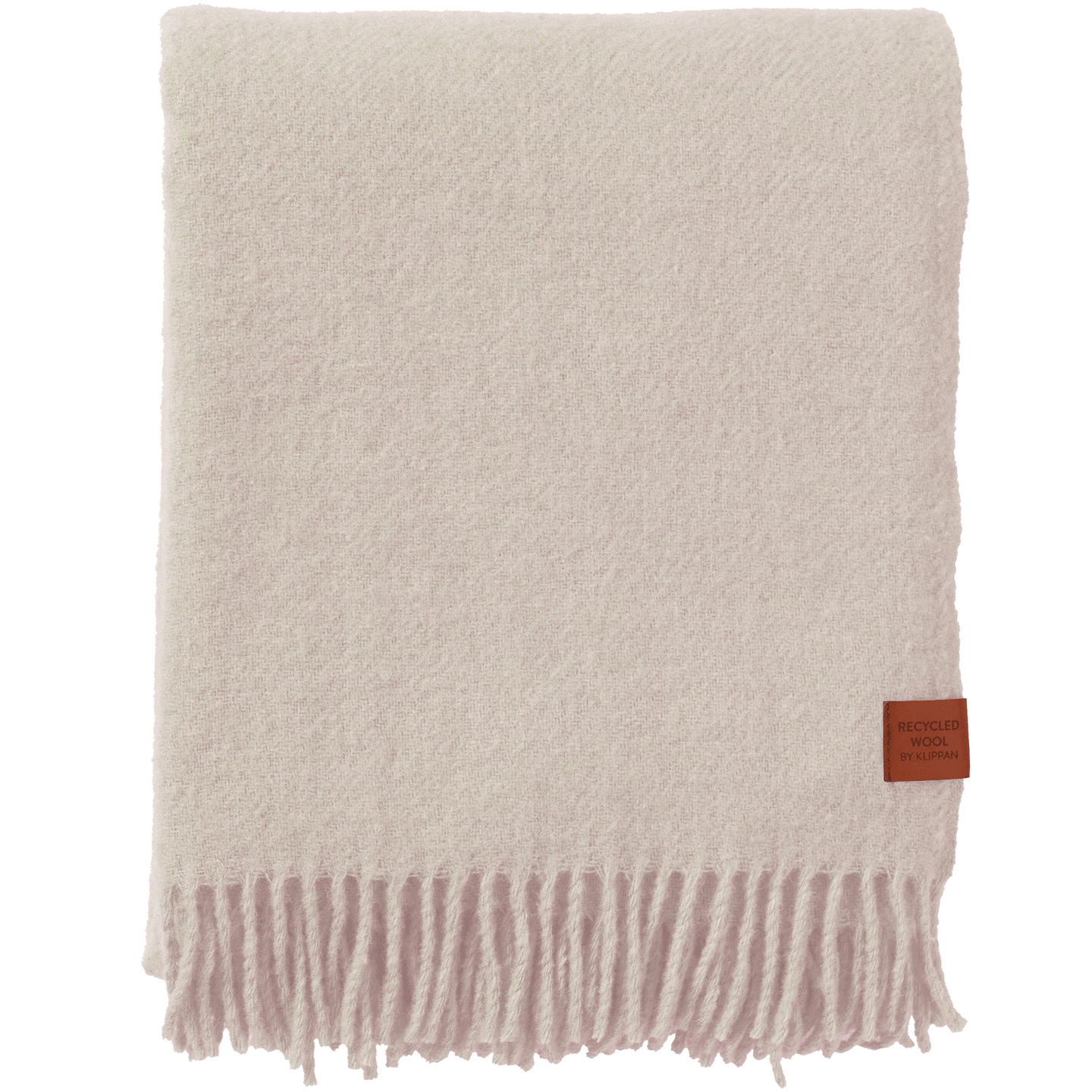 True Cream Recycled Wool & Lambswool Throw