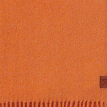 Load image into Gallery viewer, True Orange Recycled Wool &amp; Lambswool Throw
