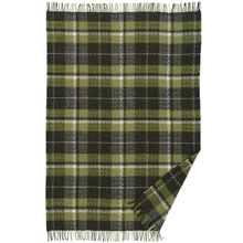 Load image into Gallery viewer, Snuggle Green Lambswool Throw
