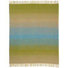 Load image into Gallery viewer, Aurora Greenish Blue Lambswool Throw
