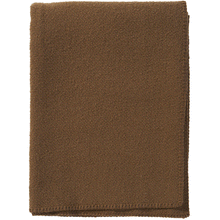Load image into Gallery viewer, Boucle Mocha Mousse Wool Throw
