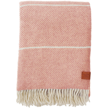 Load image into Gallery viewer, Frank Infinite Salmon Pink Recycled Wool &amp; Lambswool Throw
