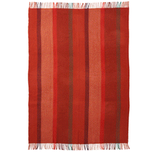 Load image into Gallery viewer, Birka Autumn Leaf Lambswool Throw
