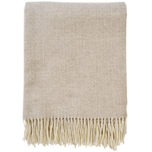 Load image into Gallery viewer, Lucas Taupe Cashmere &amp; Merino Throw
