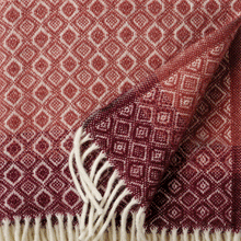 Load image into Gallery viewer, Havanna Pink Multi Brushed Lambswool Throw
