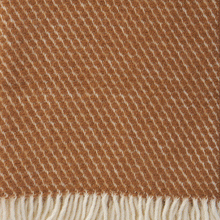 Load image into Gallery viewer, Velvet Mocha Mousse Brushed Lambswool Throw
