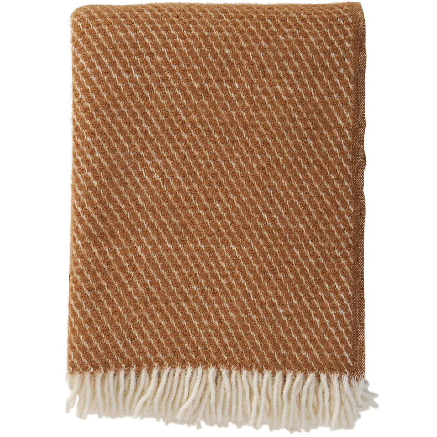 Velvet Mocha Mousse Brushed Lambswool Throw