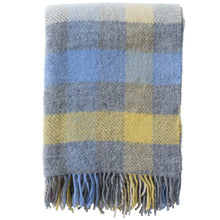 Load image into Gallery viewer, Monte Carlo Multi Yellow Brushed Lambswool Throw
