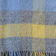 Load image into Gallery viewer, Monte Carlo Multi Yellow Brushed Lambswool Throw
