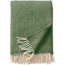 Load image into Gallery viewer, Lima Bottle Green Alpaca &amp; Lambswool Throw

