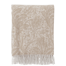 Load image into Gallery viewer, Arcadia Beige Cashmere &amp; Merino Throw
