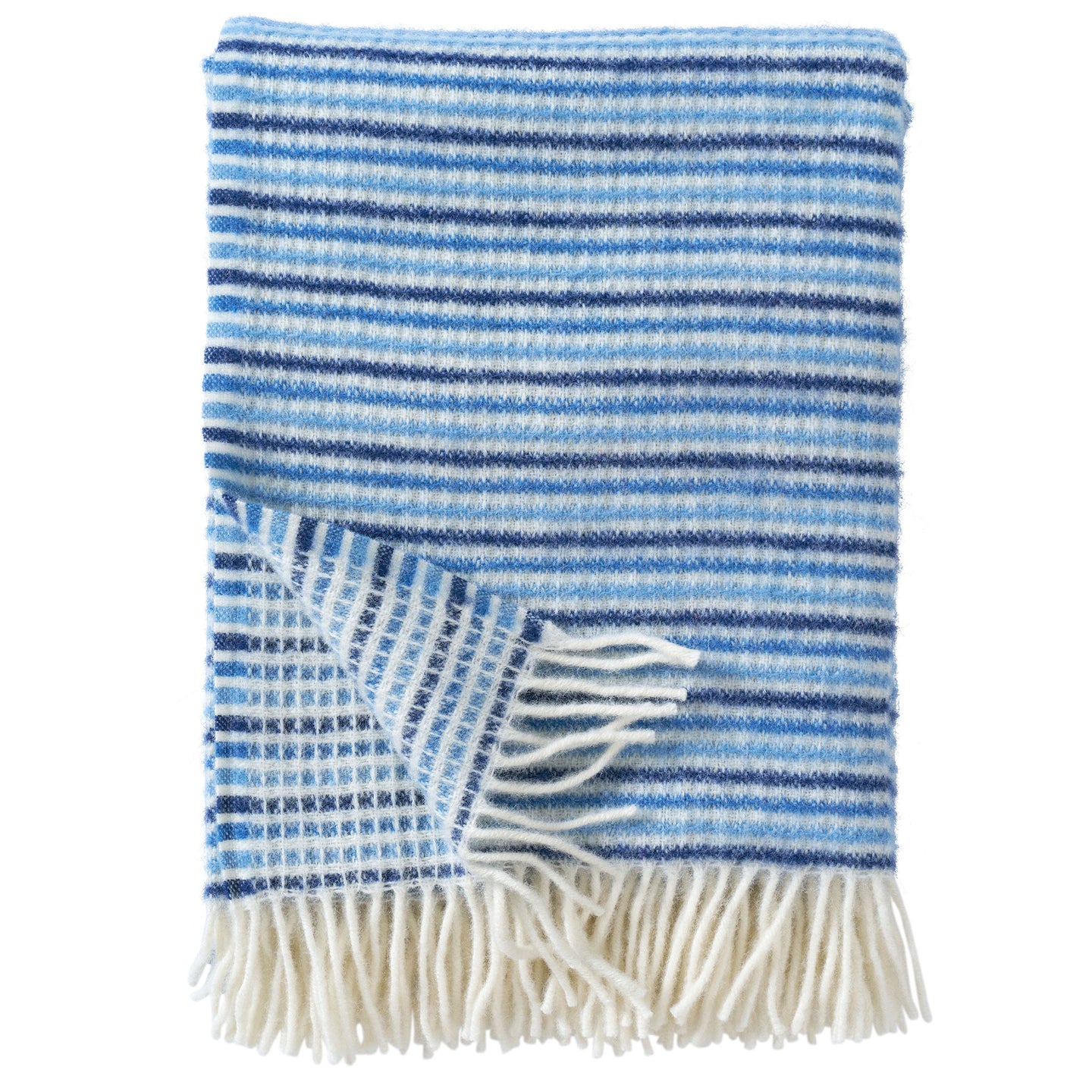 Tint Blue Brushed Lambswool Throw