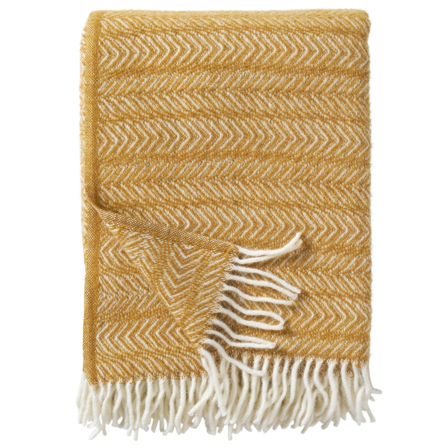 Point Honey Recycled Wool & Lambswool Throw