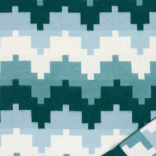Load image into Gallery viewer, Silhouette Green Lambswool Blanket
