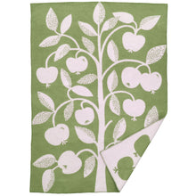 Load image into Gallery viewer, Apple Green Lambswool Blanket
