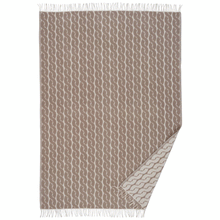 Load image into Gallery viewer, Knit Sand Lambswool Blanket
