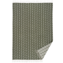 Load image into Gallery viewer, Knit Pine Lambswool Blanket
