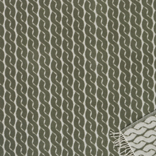 Load image into Gallery viewer, Knit Pine Lambswool Blanket
