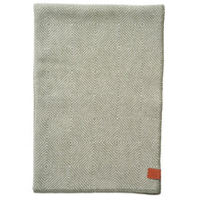 Load image into Gallery viewer, Gooseye Midi Green Recycled Wool &amp; Eco Lambswool Throw 90x130cm
