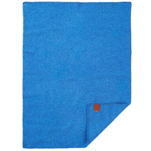 Load image into Gallery viewer, True Baby Blue Recycled Wool &amp; Lambswool Blanket 65x90cm
