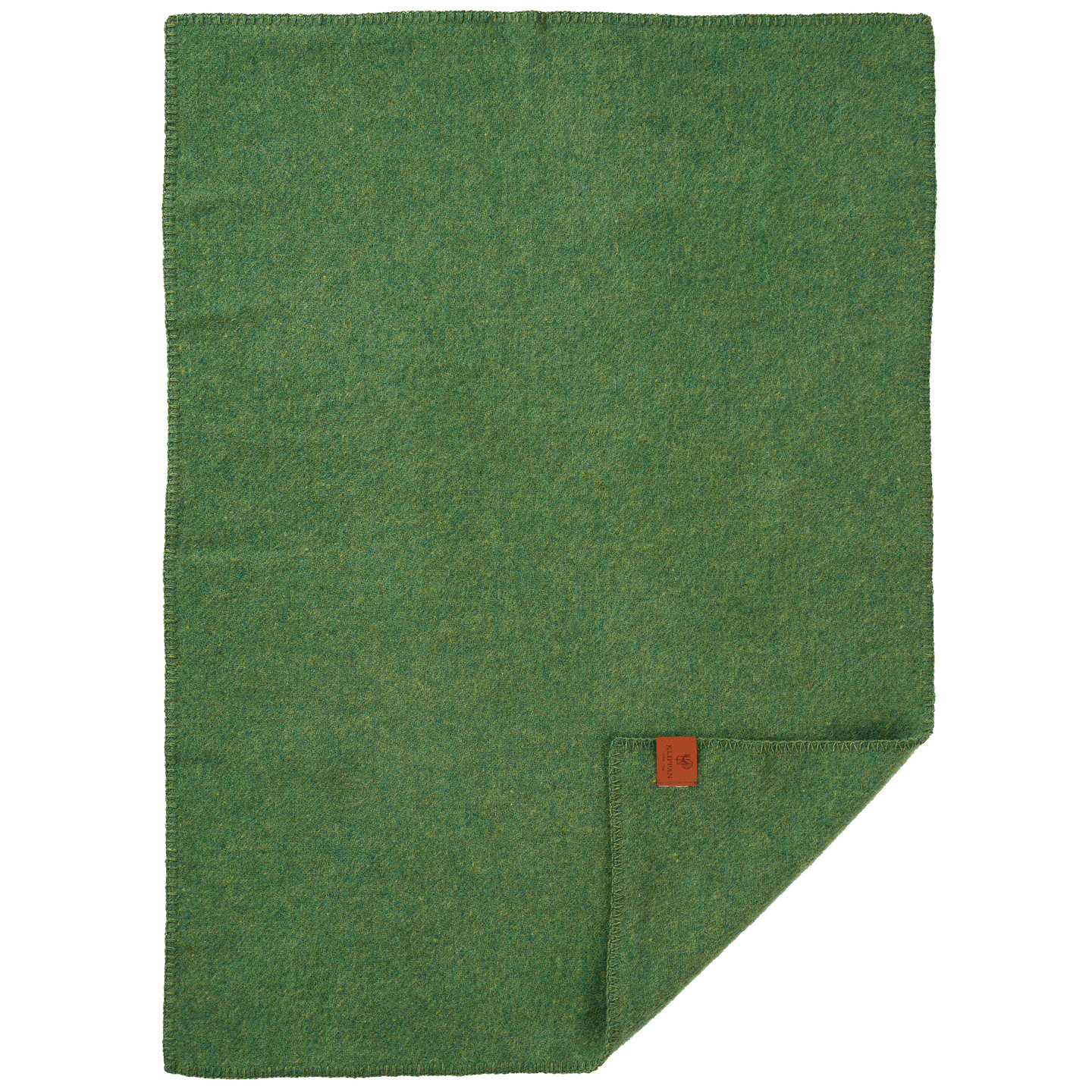 True Baby Green Recycled Wool & Lambswool Blanket 65x90cm