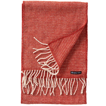 Load image into Gallery viewer, Hugo Ruby Red Recycled Merino &amp; New Merino Scarf
