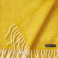 Load image into Gallery viewer, Hugo Saffron Recycled Merino &amp; New Merino Scarf
