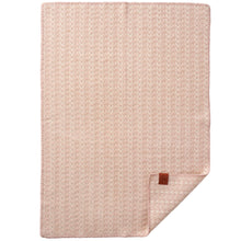 Load image into Gallery viewer, Ilse Baby Pink Lambswool Throw 65x90cm
