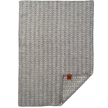 Load image into Gallery viewer, Ilse Baby Grey Lambswool Throw 65x90cm
