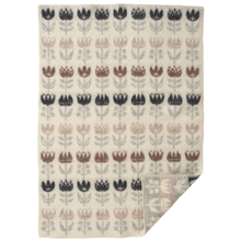 Load image into Gallery viewer, Tulip Grey Eco Lambswool Blanket 65x90cm
