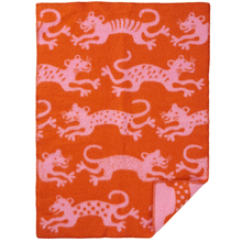 Load image into Gallery viewer, Jump Baby Orange Pink Lambswool Blanket 65x90cm

