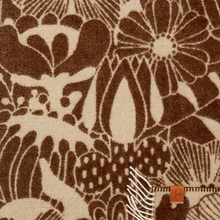 Load image into Gallery viewer, Blomranka Baby Brown Beige Lambswool Blanket 65x90cm

