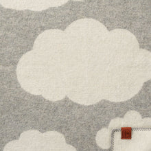 Load image into Gallery viewer, Cloudy Day Grey Recycled Wool &amp; Lambswool Blanket 65x90cm
